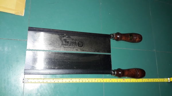 ขายเลื่อยหล่อตราKING EAGLE 12T13PPIยาวด้าม15" ใบยาว10" งานใหม่