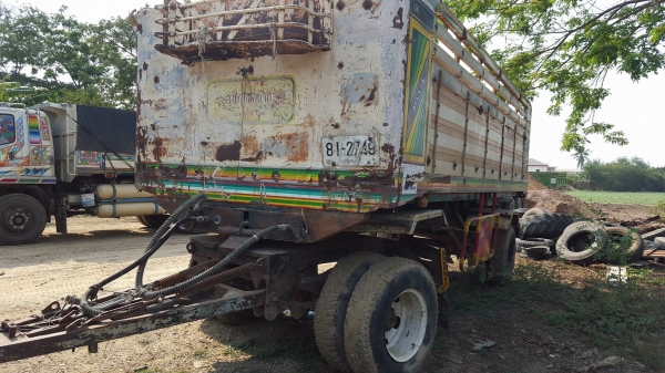 หางพ่วง2เพลาดั้ม อู่ช.เบญจมาส ยาว6.05m