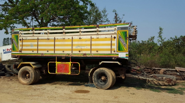 หางพ่วง2เพลาดั้ม อู่ช.เบญจมาส ยาว6.05m