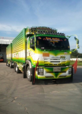 สิบล้อพ่วง อีซูซุ 360ปี54 แม่ลูก 3คาน ดั้มค็อกเกษตร สภาพนางฟ้าสวยจัดพร้อมใช้งาน ทะเบียนพร้อมโอน