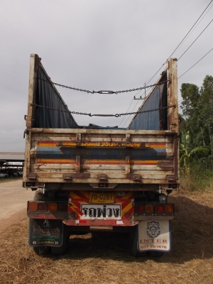 ขายรถมือสอง ISUZU FXZ320 กระบะเหล็กดัมพ์คอกเกษตร สนใจติดต่อสอบถามที่ 081-9832626 (เฮียโชค)