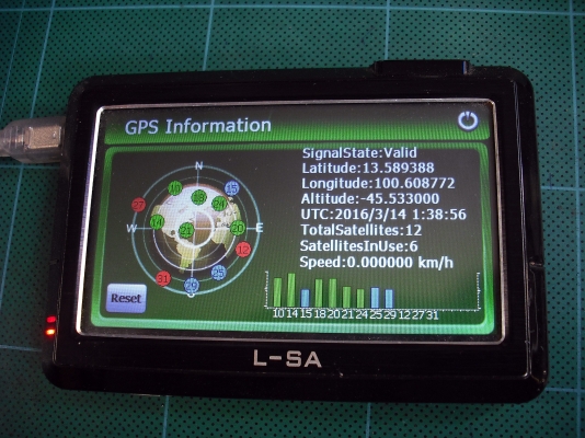 GPS L-SA จอ 4.3 นิ้ว