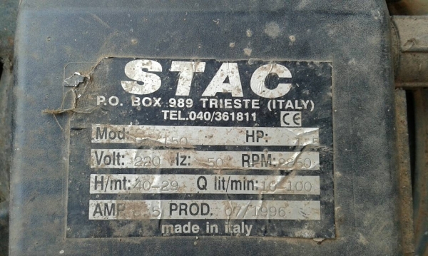 ปั้มน้ำอิตาลี1.5  นิ้ว