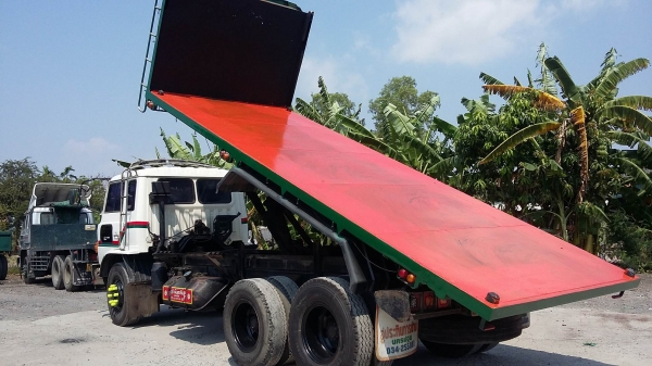 ขายรถบรรทุก สิบล้อฮีโน่ 1 เพลาพื้นเรียบ ดั้มได้