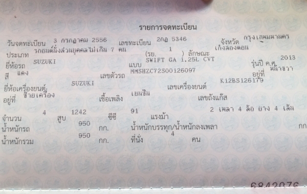 รถสวย Suzuki swift 1.25 GA ปี2013 เกียร์AUTO รถ 2ปีครึ่ง รถสวย Suzuki swift 1.25 GA ปี2013 เกียร์AUTO รถ 2ปีครึ่ง