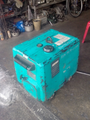 เครื่องเชื่อมสนาม+ปั่นไฟ shindaiwa