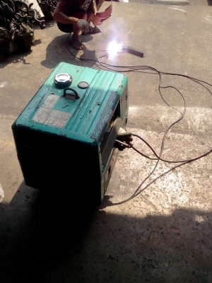 เครื่องเชื่อมสนาม+ปั่นไฟ shindaiwa