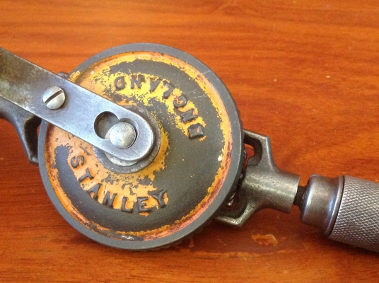 ขายสว่านมือหมุน Vintage Stanley England 12" ขายสว่านมือหมุน Vintage Stanley England 12"