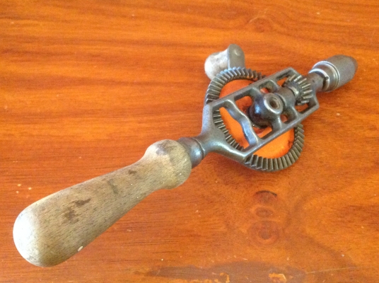 ขายสว่านมือหมุน Vintage Stanley England 12" ขายสว่านมือหมุน Vintage Stanley England 12"