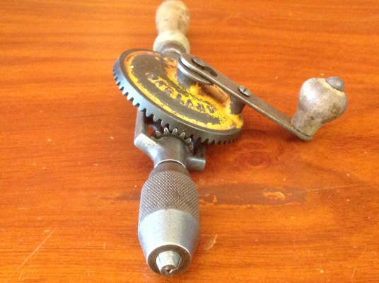 ขายสว่านมือหมุน Vintage Stanley England 12" ขายสว่านมือหมุน Vintage Stanley England 12"