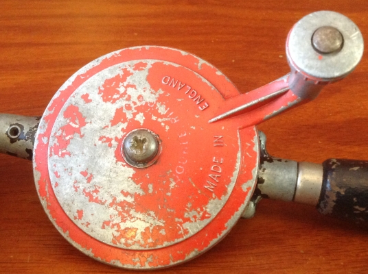 ขายสว่านมือหมุน Vintage England 12"