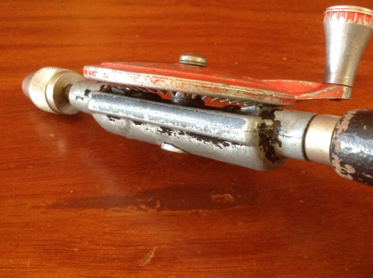 ขายสว่านมือหมุน Vintage England 12"