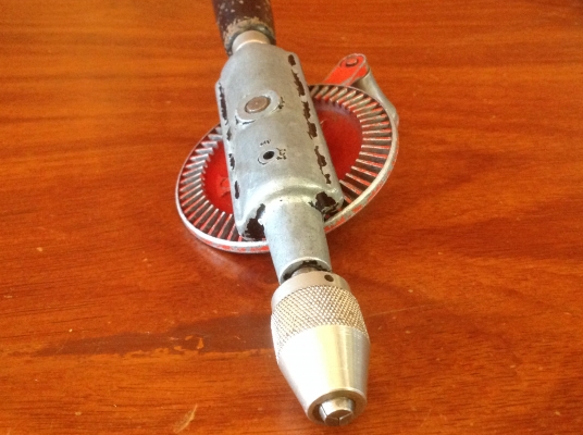 ขายสว่านมือหมุน Vintage England 12"