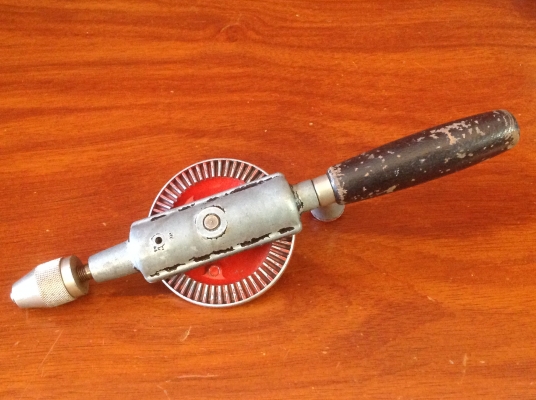 ขายสว่านมือหมุน Vintage England 12"