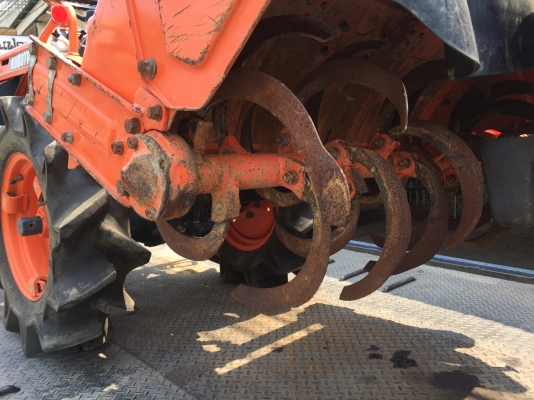 ขายรถไถคูโบต้า B6001 4wd เก่านอก พร้อมโรตารี่