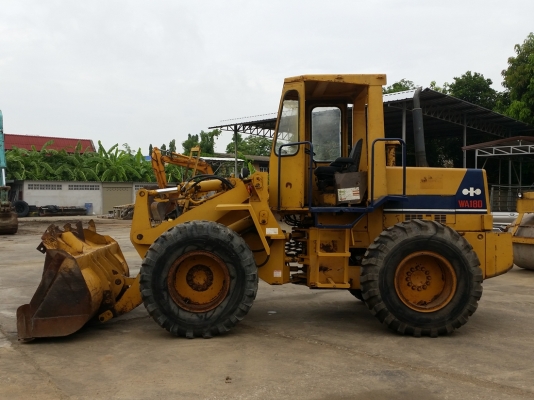มาใหม่ !! ขายรถตักล้อยาง WA180-1 ยี่ห้อ KOMATSU นำเข้าจากต่างประเทศแท้ 100\% สภาพสวย ไม่เคยใช้งานในไทย
