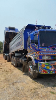 ขายรถพ่วง ISUZU EURO1 เครื่อง 270 แรง ปี แม่ลูกดัมพ์มิเนียม ลูก 3 เพลายัด ยางเต็ม ทะเบียนพร้อม