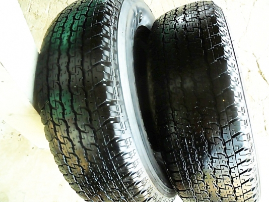 ยางกระบะสูงขอบ16 บริดสโตน265-70-R16 ลงพื้นปี15 (2เส้น2,800) ยางกระบะสูงขอบ16 บริดสโตน265-70-R16 ลงพื้นปี15 (2เส้น2,800)