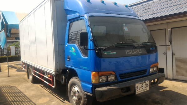 ISUZU NQR 140 ตู้บรรทุก
