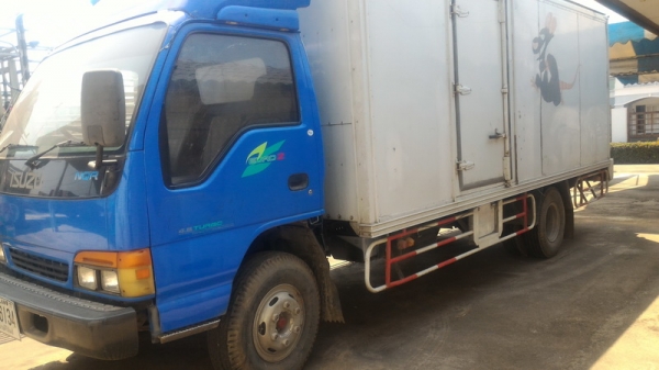 ISUZU NQR 140 ตู้บรรทุก