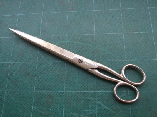 ขายกรรไกรเยอรมันงานเก่าสภาพดียาว10" STAHL Germany.