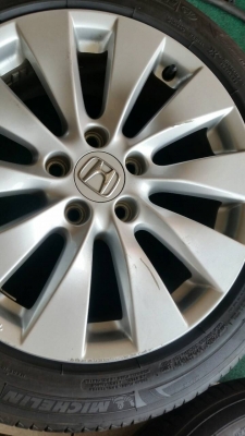 ขายล้อแม็ก Honda Accord G9 17 ยาง มิชเชอลิน 225 50 R17 ขายล้อแม็ก Honda Accord G9 17 ยาง มิชเชอลิน 225 50 R17