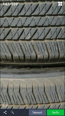 ขายล้อแม็ก Ford Ranger MC ขอบ 17 พร้อมยาง Bridgestone ใหม่ๆเลย 265 65 17 ผลิตปี 2015