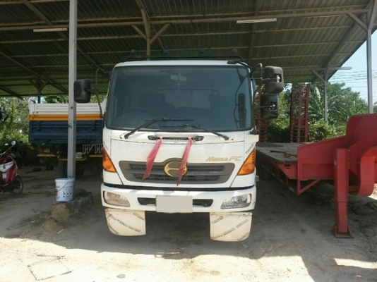 รถบรรทุก 6 ล้อดัมพ์ HINO MEGA ขนาด 150 แรงม้า กระบะดั๊มสามมิตร