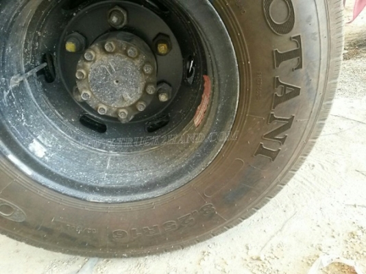 รถบรรทุก 6 ล้อดัมพ์ HINO MEGA ขนาด 150 แรงม้า กระบะดั๊มสามมิตร