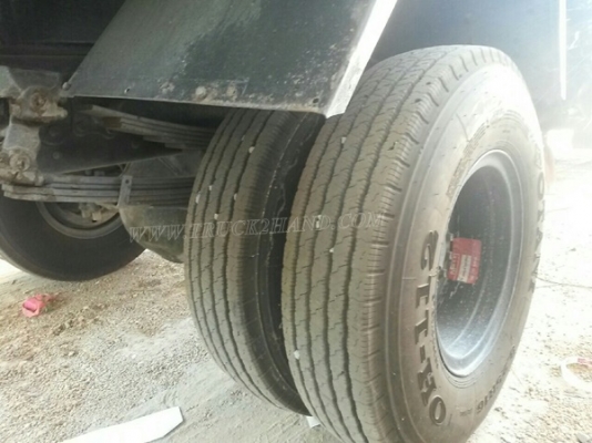 รถบรรทุก 6 ล้อดัมพ์ HINO MEGA ขนาด 150 แรงม้า กระบะดั๊มสามมิตร