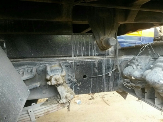 รถบรรทุก 6 ล้อดัมพ์ HINO MEGA ขนาด 150 แรงม้า กระบะดั๊มสามมิตร