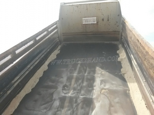 รถบรรทุก 6 ล้อดัมพ์ HINO MEGA ขนาด 150 แรงม้า กระบะดั๊มสามมิตร