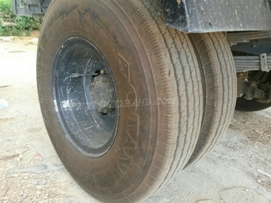 รถบรรทุก 6 ล้อดัมพ์ HINO MEGA ขนาด 150 แรงม้า กระบะดั๊มสามมิตร