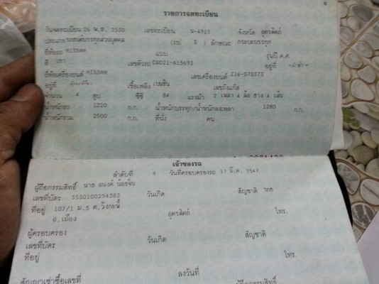 ขายเล่มนิสสัน BIG M