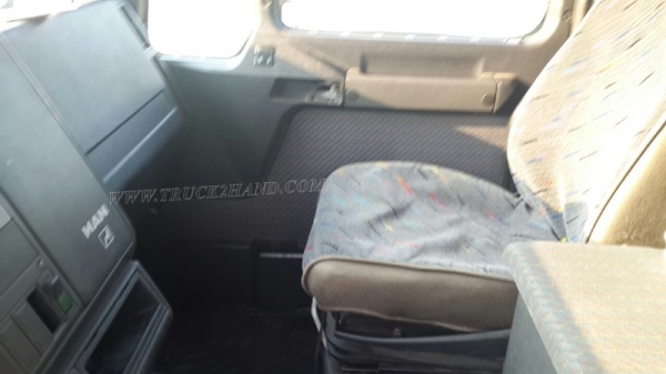 รถบรรทุกติดเครน+สไลด์ 10 ล้อ ยี่ห้อ MAN   รุ่นปี 1998