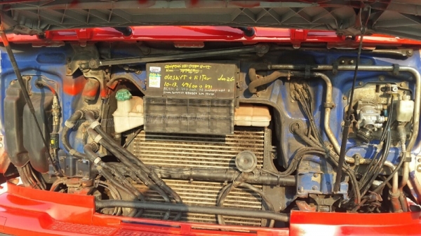 รถบรรทุกติดเครน+สไลด์ 10 ล้อ ยี่ห้อ MAN   รุ่นปี 1998