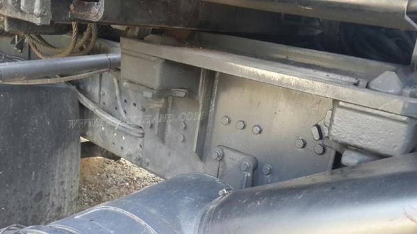 รถบรรทุกติดเครน+สไลด์ 10 ล้อ ยี่ห้อ MAN   รุ่นปี 1998