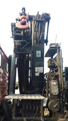 รถบรรทุกติดเครน+สไลด์ 10 ล้อ ยี่ห้อ MAN   รุ่นปี 1998