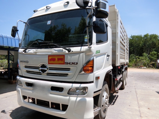 รถฮีโน่ 10 ล้อดั้ม FM1A 344 แรงม้า. ปี 58.  ( รถวิ่ง 11,xxx กม. )    สนใจติดต่อ  081 - 6079515