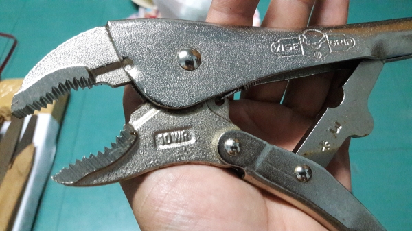 ขายคีมล็อกVISE-GRIP 10WR Made in USA.งานเก่าเก็บยี่สิบกว่าปี