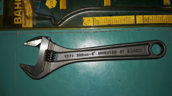 ขายประแจเลื่อน BAHCO ergo8071  8" MADE IN SWEDEN.ใหม่เก่าเก็บแท้