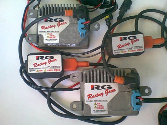 ชุดไฟ xenon H4 บัลลาสต์ซิ่งของแท้ RG Racing MADE IN JAPAN