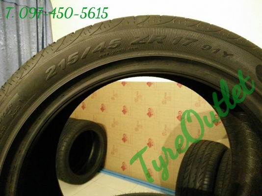 ยาง Pirelli 215-45-17 ของใหม่ ค้างสต๊อก