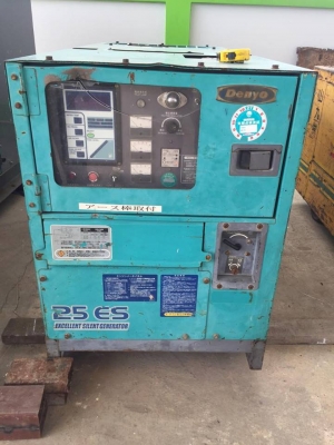 ขายเครื่องปั่นไฟ Denyo ES25 Kva เครื่อง isuzuพร้อมใช้งาน โทร 0818481185 0914902228