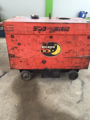 เครื่องเชื่อมภาคสนามพร้อมเครื่องปั้นไฟ Denyo DCX-140SS พร้อมใช้งาน สนใจโทร. 0818481185 0914902228