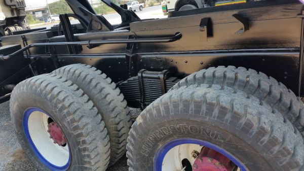 ขายรถบรรทุกสิบล้อดัมพ์ Hino mega เครื่อง 260 แรง ปี 47 กระบะดัมพ์สามมิตร ยางใหม่ รถสวยพร้อมใช้งาน