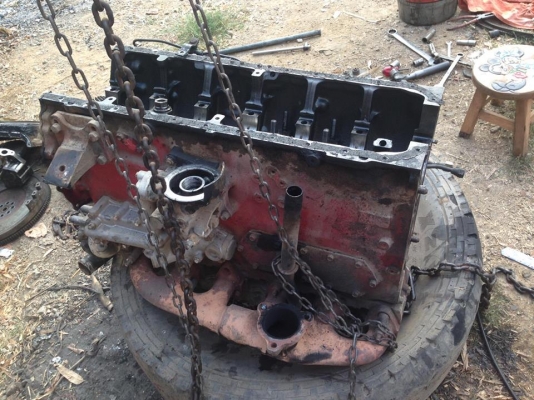 ขายเครื่องHO7D 195 HINO ไม่มีข้อเหวี่ยง เครื่ิองครบตัว