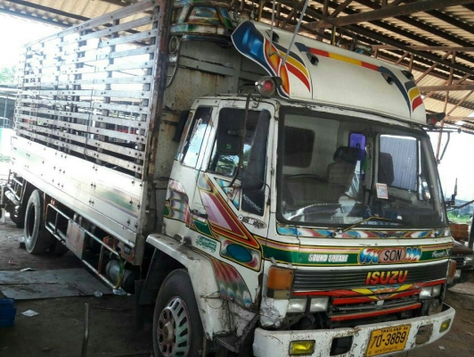 หกล้อ อีซูซุ FTR11L175 ช่วงยาว6.20ม สภาพดีสวยเดิมๆพร้อมใช้งาน ทะเบียนพร้อมโอน