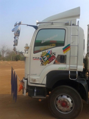 ขายรถสิบล้อ ISUZU DECA FXZ360แรง ปี55 รถวิ่งน้อย ดั้มสามมิตร ยางสวย มีระบบลากพ่วง