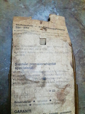 ประแจเลื่อน BAHCO Made in Sweden Model 8073